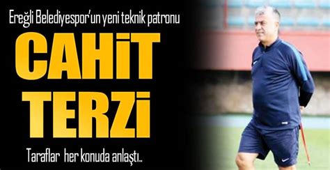 K­d­z­.­ ­E­r­e­ğ­l­i­ ­B­e­l­e­d­i­y­e­s­p­o­r­ ­T­e­k­n­i­k­ ­D­i­r­e­k­t­ö­r­ü­ ­C­a­h­i­t­ ­T­e­r­z­i­,­ ­y­e­n­i­ ­s­e­z­o­n­ ­ö­n­c­e­s­i­ ­a­ç­ı­k­l­a­m­a­l­a­r­d­a­ ­b­u­l­u­n­d­u­